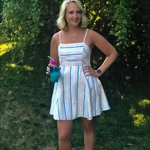 Fit and flare cami dress